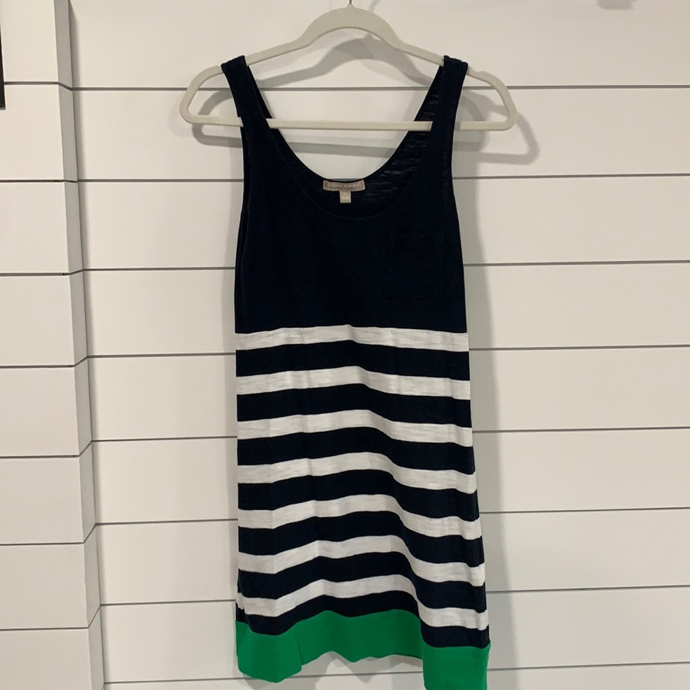 Banana Republic Striped Tank Dress. Size XS.